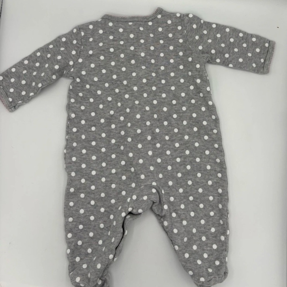Carters Infant 3-6 Month Lot One Piece  Outfits Sleepers Girl  4 Pieces - Picture 10 of 15